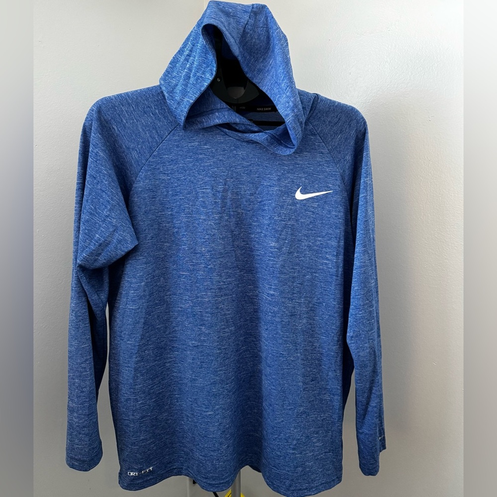 Nike Dri-FIT Blue Knit Top